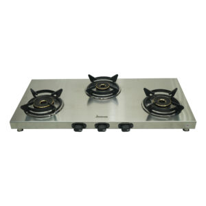 Jeemenie Fireheat 3 Burner Stainless Steel Gas Stove