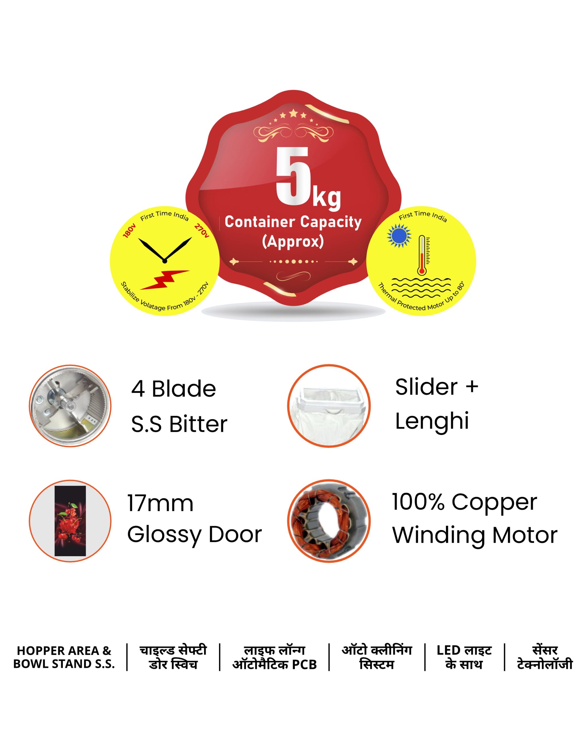 Jeemenie Domestic Atta Chakki Machine – RIOJA - Image 5